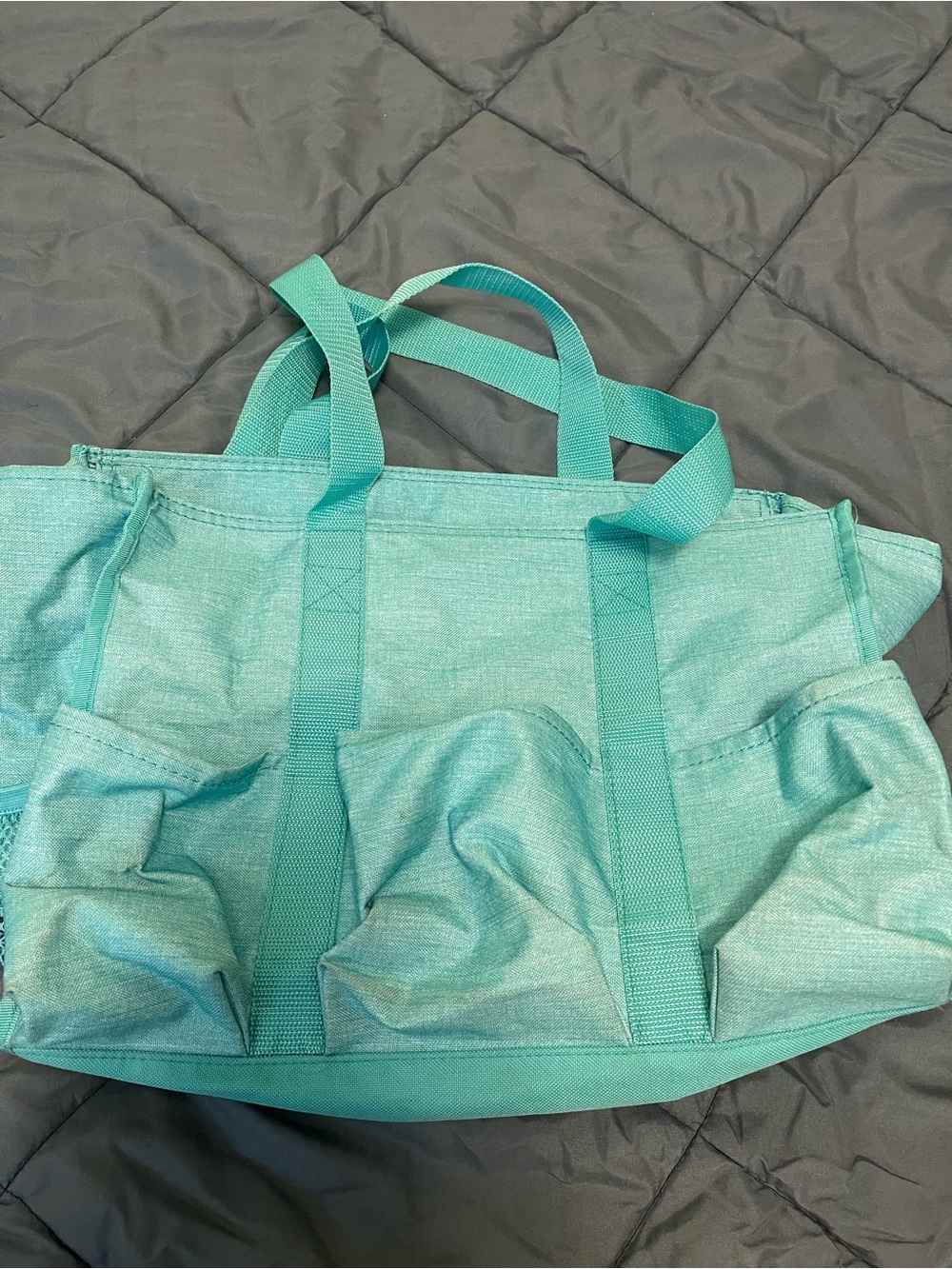thirty-one Teal Tote Bag